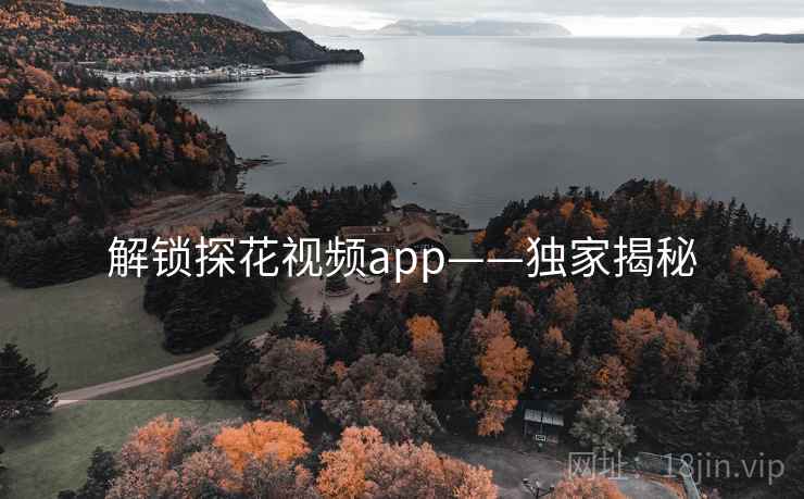 解锁探花视频app——独家揭秘