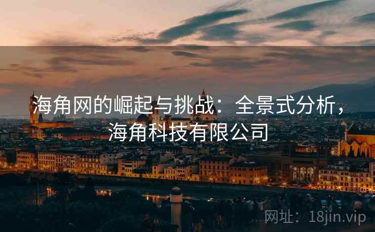 海角网的崛起与挑战：全景式分析，海角科技有限公司
